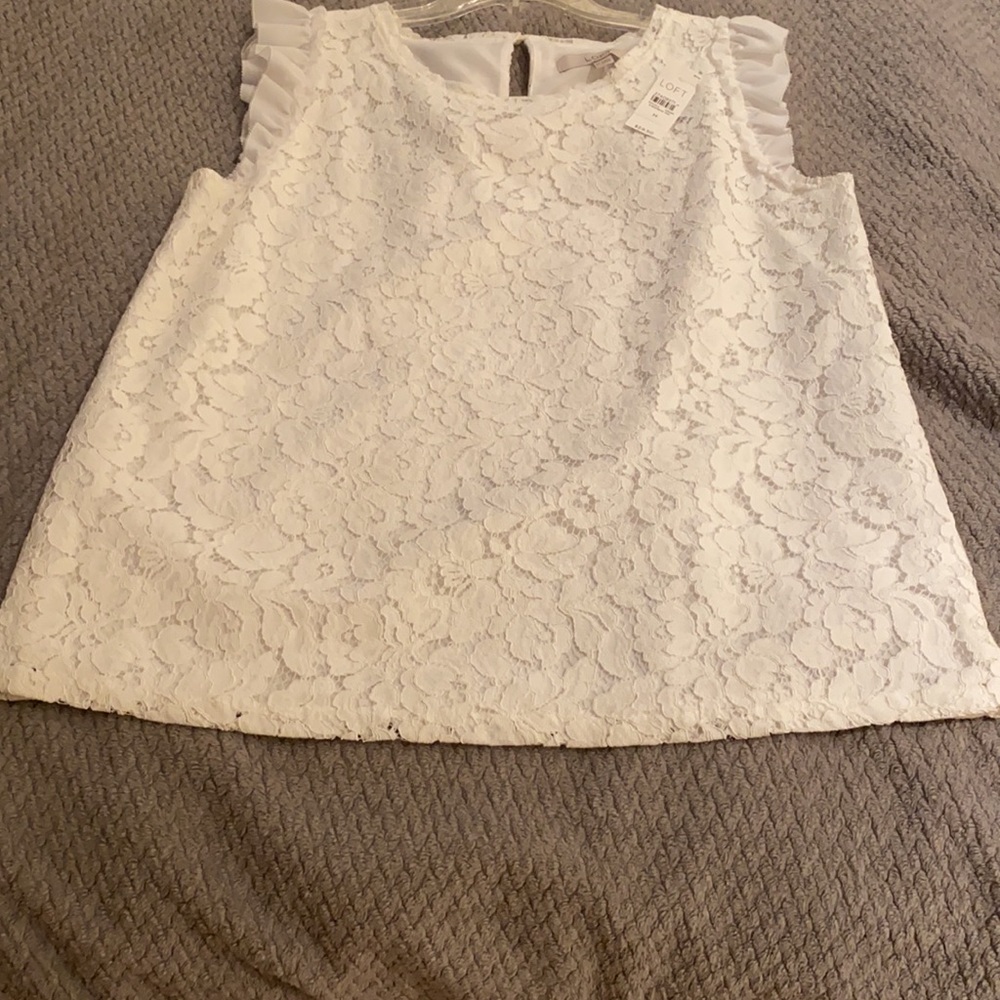 White Lace Shell - Picture 4 of 5
